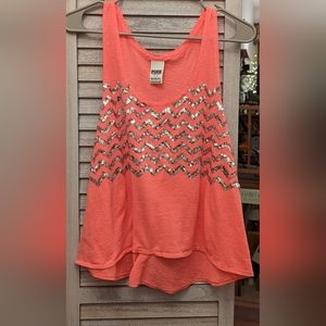 VS PINK Sequin Tank Top